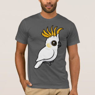 黄色頂点に達されたオウム(頂上) Tシャツ