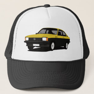 黄色黒いOpel Kadett GT/E Coupé キャップ