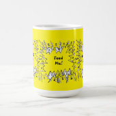 黄色15匹の猫がマグカップ コーヒーマグカップ (中央)