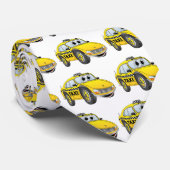 黄色4ドアタクシータクシータクシー漫画 ネクタイ (ロール)