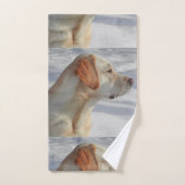 黄色4ラボ バスタオルセット (ハンドタオル)