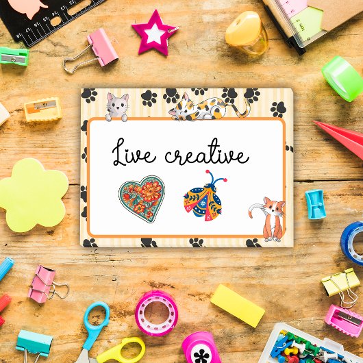 黄色、かわいい子猫たち4" x 3"ポスト –  ポストイット