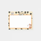 黄色、かわいい子猫たち4" x 3"ポスト –  ポストイット (正面)