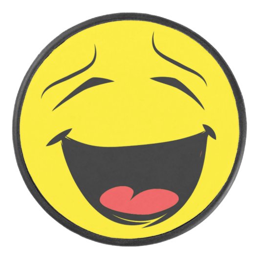 黄色 アイスホッケーパック (正面)