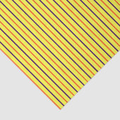 黄色(オレンジと紫のストライプ) 薄葉紙 (詳細)