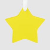 黄色 オーナメント (正面)