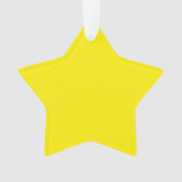 黄色 オーナメント