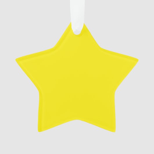 黄色 オーナメント (正面)