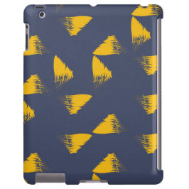 黄色、カッコいい、ユニークトレンディー三角形 iPhone 13ケース