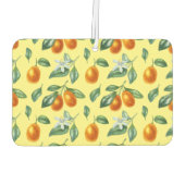 黄色 カーエアーフレッシュナー (裏面)