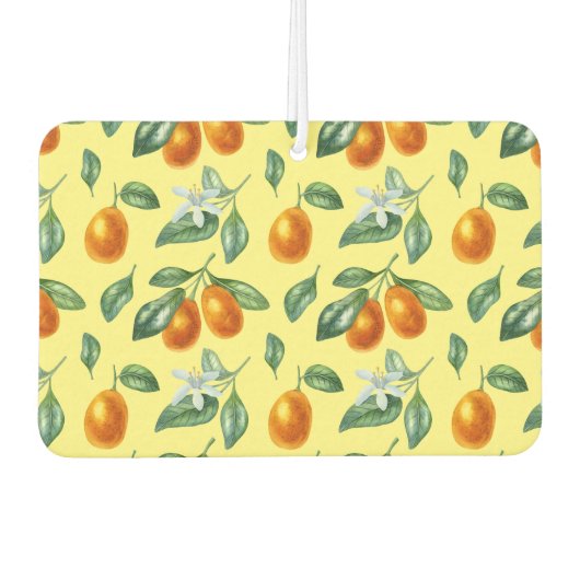 黄色 カーエアーフレッシュナー (正面)