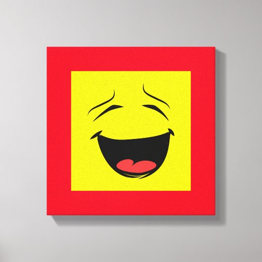 黄色 キャンバスプリント (正面)