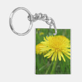 黄色，キンポウゲ，植物，タンポポ，草原 キーホルダー (正面左)