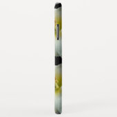 黄色/シームレスなタイル模様の白い白 Case-Mate iPhoneケース (裏面/右)