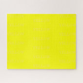 黄色 ジグソーパズル (横)