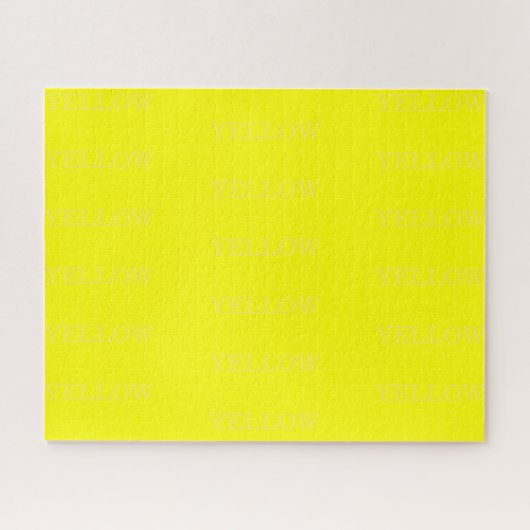 黄色 ジグソーパズル (横)