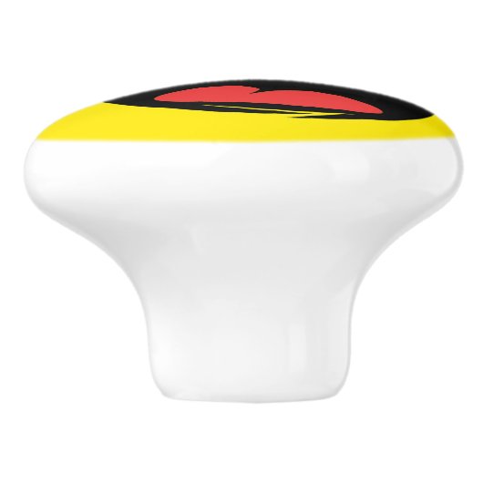 黄色 セラミックノブ (側面)