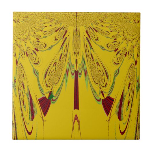 黄色 タイル (正面)