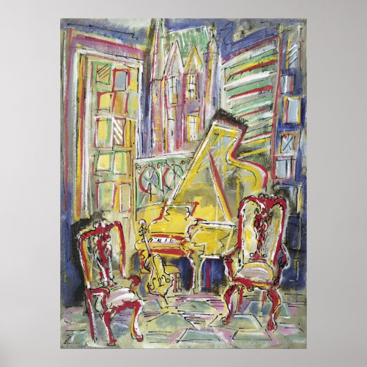 黄色、チェロ、メロー ポスター (正面)