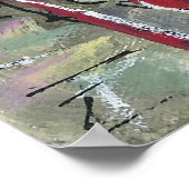 黄色、チェロ、メロー ポスター (角)