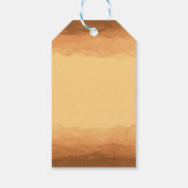 黄色 – バレンタインデー（茶色） ギフトタグ (裏面)