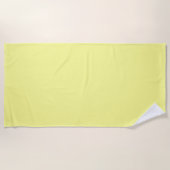 黄色 ビーチタオル (正面)