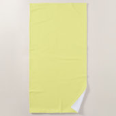 黄色 ビーチタオル (正面)