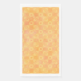 黄色、ピンク、オレンジの抽象的な四角形パターン