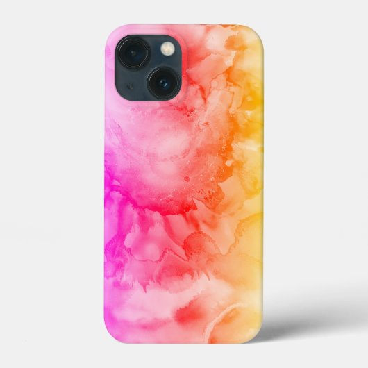 黄色、ピンク、紫の電話カバー Case-Mate iPhoneケース (裏面)