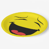 黄色 ペーパープレート (アングル)