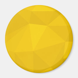 黄色、モダン、カッコいい、トレンディー、都市幾何学芸術 マグネット