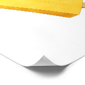 黄色、ライムグリーン、グリーンアイスポップ ポスター (角)