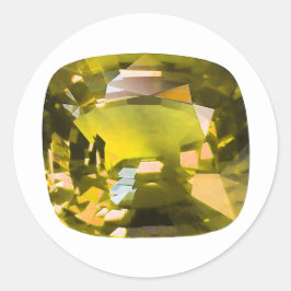 黄色 ラウンドシール