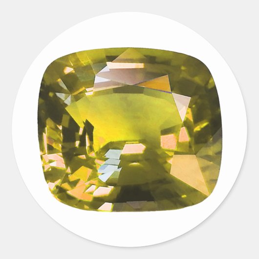 黄色 ラウンドシール (正面)