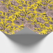 黄色 ラッピングペーパー (角)