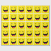 黄色 ラッピングペーパー (フラット)