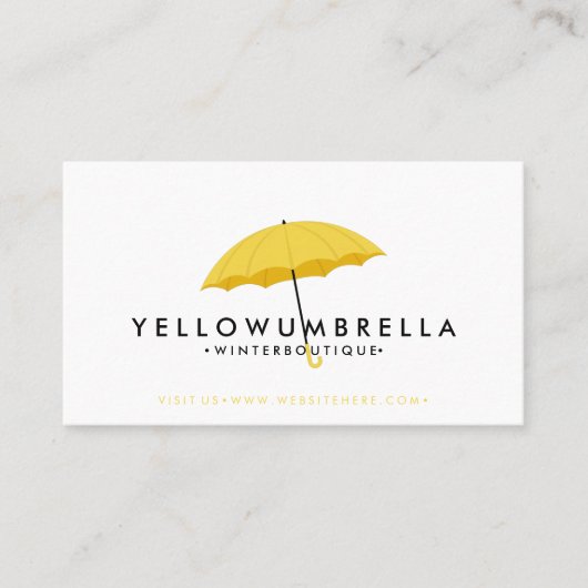 黄色 名刺 (正面)