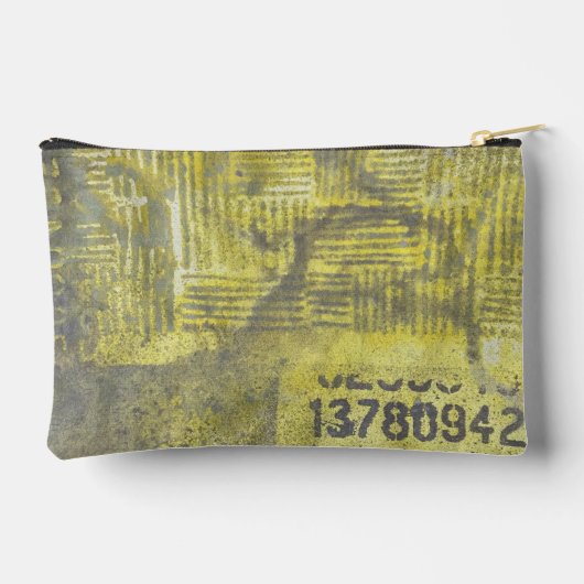 黄色（小） アクセサリーポーチ (裏面)