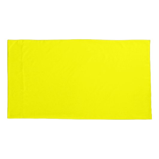 黄色 枕カバー (裏面-左)