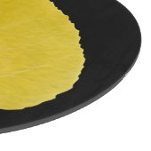 黄色《植物》アスペンリーフ#5 カッティングボード (角)