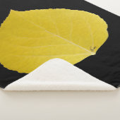 黄色《植物》アスペンリーフ#5 シェルパブランケット (3/4)