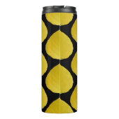 黄色《植物》アスペンリーフ#5 タンブラー (裏面)