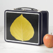 黄色《植物》アスペンリーフ#5 メタルランチボックス (インサイチュ)
