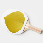 黄色《植物》アスペンリーフ#5 卓球ラケット (横)