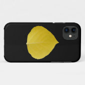 黄色《植物》アスペンリーフ#5 Case-Mate iPhoneケース (裏面(横))