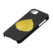 黄色《植物》アスペンリーフ#5 Case-Mate iPhoneケース (下部)