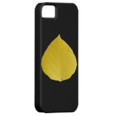 黄色《植物》アスペンリーフ#5 Case-Mate iPhoneケース (裏面/右)