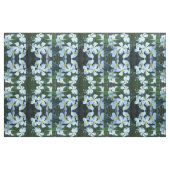 黄色，白，フランギパニ，花，自然，夏， ファブリック (ファットクウォーター)