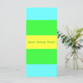 黄色、緑、青の広いShirleyテイラーによって縞で飾ります (スタンド正面)