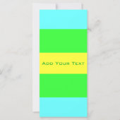 黄色、緑、青の広いShirleyテイラーによって縞で飾ります (正面)